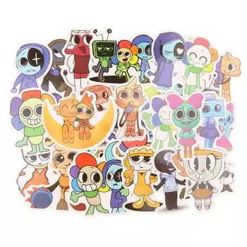 50 шт. наклеек Dandy s World Dandy S World Diy наклейки для скрапбукинга телефона багажа скейтборда водонепроницаемые граффити наклейки