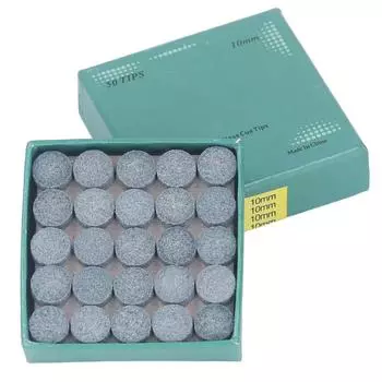 50 шт. насадок для кия для бильярда, сменные насадки для киев и аксессуаров для снукера