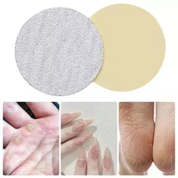 50 шт. наждачная бумага для педикюра, безопасная самоклеящаяся 15 мм сменная наждачная бумага для полировки ногтей для домашнего хозяйства 25mm 80