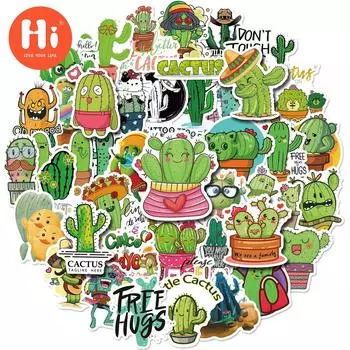 50 шт. новые наклейки, милые наклейки для ноутбука, наклейки для мобильных телефонов