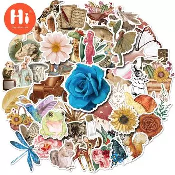 50 шт. новые наклейки, милые наклейки для ноутбука, наклейки для мобильных телефонов