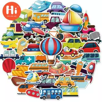 50 шт. новые наклейки, милые наклейки для ноутбука, наклейки для мобильных телефонов