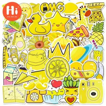 50 шт. новые наклейки, милые наклейки для ноутбука, наклейки для мобильных телефонов