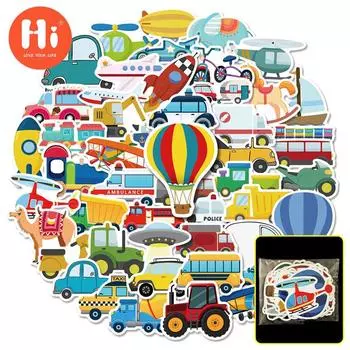 50 шт. новые наклейки, милые наклейки для ноутбука, наклейки для мобильных телефонов