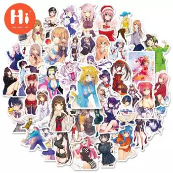 50 шт. новые наклейки, милые наклейки для детей, наклейки на чашки, наклейки для ноутбуков, подарок для детей