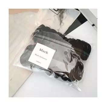 50 шт. Новые Женские Девичьи 4 см Разноцветные Нейлоновые Эластичные Резинки для Волос Держатель для Хвоста Резинки Скранчи Повязка на Голову Аксессуары для Волос