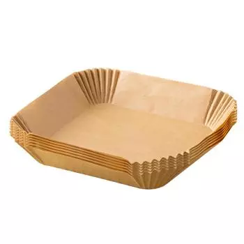 50 шт. одноразовые антипригарные пергаментные бумажные вкладыши для духовки прямоугольной формы дизайн принадлежности для выпечки прочные 50pcs