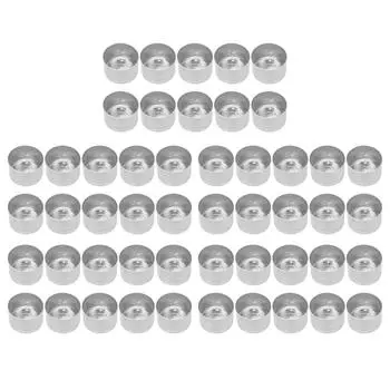 50 шт. основа для свечей, более длительный срок службы, прочный термостойкий материал «сделай сам», для изготовления свечей, форма-контейнер