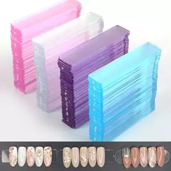 50 шт., отличный практичный держатель для гель-лака без заусенцев, накладные ногти, художественная подставка для салона чистый