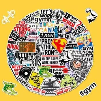 50 шт./пакет влагостойкие компьютерные наклейки для записей на руки мотивирующие наклейки бесшовные декоративные