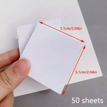 50 шт. Палитра для геля для ногтей Инструмент для рисования Водонепроницаемый Лоток для смешивания цветов лака для ногтей Одноразовая Отрывная бумага для тонирования цвета Книга для клея S