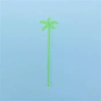 50 шт. палочек для коктейлей Coconut Tree Swizzle Sticks для размешивания напитков, кофе, мадлера, пудры