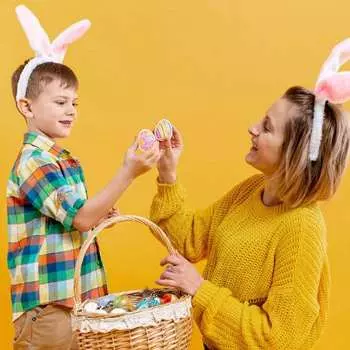 50 шт. пасхальная наклейка с кроликом и яйцом, виниловые наклейки, водонепроницаемая мультяшная наклейка для бутылок с водой, ноутбука D