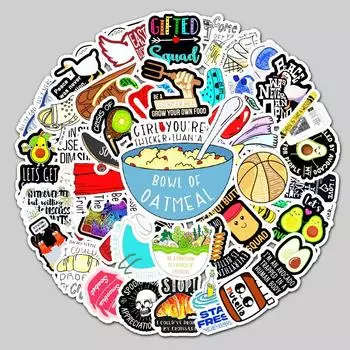 50 шт. персонализированные наклейки с рисунком для удобства жизни Vtuber наклейки для багажа наклейки на кружку наклейки для украшения ноутбука