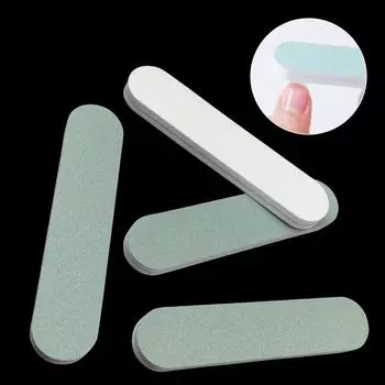 50 шт. пилочки для ногтей шлифовальные мини двухсторонние художественные типсы маникюрный инструмент гелевые пилочки для ногтей педикюр