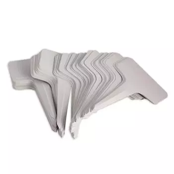 50 шт. Пластиковые метки для растений Т-типа, маркеры для садовых этикеток, мясистые этикетки, вставная пластина для цветочных пластин, мясистые цветочные растения