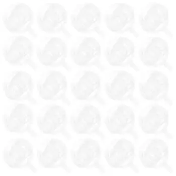 50 шт. Пластиковые обертки для шоколадных трюфелей, держатели для конфет, декор для конфет, обертки для конфет для праздничного украшения вечеринки L прозрачный