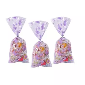 50 шт. Пластиковые пакеты для конфет в виде бабочек, пакеты для сладостей в виде бабочек с серебряными завязками для детского душа, дня рождения, десерта, декора