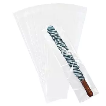 50 шт. Пластиковые прозрачные упаковочные пакеты для конфет, подарочный пакет для конфет и печенья, самоклеящиеся пакеты для конфет на свадьбу, день рождения, вечеринку other