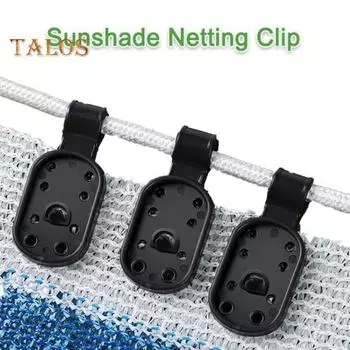 50 шт., пластиковые зажимы, многоразовые зажимы для солнцезащитного козырька, ткань для тяжелых условий эксплуатации, ручка для защиты от солнца, сетка для теплицы 50pcs
