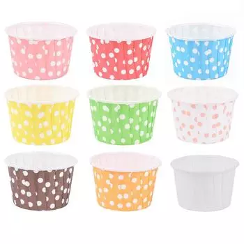 50 шт., подкладка для кексов, чашка для выпечки, бумажные чехлы для кексов, чашка для торта, поднос для яиц, пирогов, форма для торта, инструменты для украшения красный
