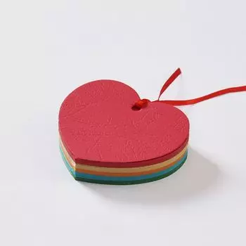 50 шт. Подвесная карточка для сообщений Мини подвесная бирка Поделки Карточка для пожеланий Стена желаний 7.5x6.4cm-03