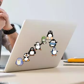 50 шт. популярных съемных многофункциональных экологически чистых разноцветных наклеек на гитару для книги