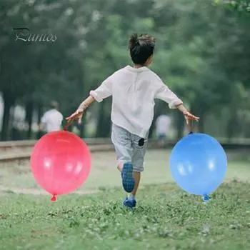 50 шт. практичный яркий цветной Нескользящий воздушный шар для дня рождения, вечеринки, латексный воздушный шар для пробивания на открытом воздухе разноцветный