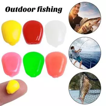 50 шт., приманки для ловли карпа, мягкие искусственные приманки, яркие цвета, экологически чистые, без запаха, приманки для ловли карпа, кукурузные приманки для рыбалки розовый