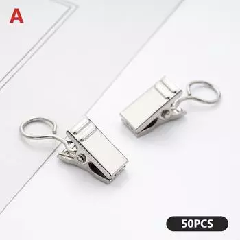 50 шт. прочные и долговечные зажимы для оконных занавесок, аксессуары для окон дома A