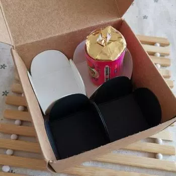 50 шт прочный экологически чистый полезный шоколадный лоток бумажная десертная основа для дома чёрный