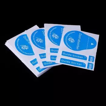 50 шт. пылепоглотитель из закаленного стекла, защитные пленки для экрана мобильного телефона, руководство по очистке пыли, наклейка, очиститель экрана планшетного ПК