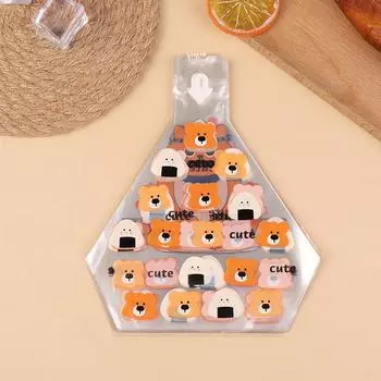 50 шт. японский треугольный рисовый шарик одноразовая упаковка мешок нори водоросли нори онигири суши мешок портативные аксессуары бэнто A 50pcs