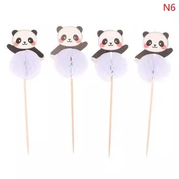 50 шт. различных украшений из бумаги, зонтики для коктейлей, напитки, фрукты, торт, украшение, вечеринка по случаю дня рождения, товары для дома своими руками N6