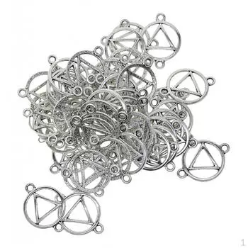 50 шт. Ретро подвески-шармы тибетские для ювелирных изделий браслеты-цепочки