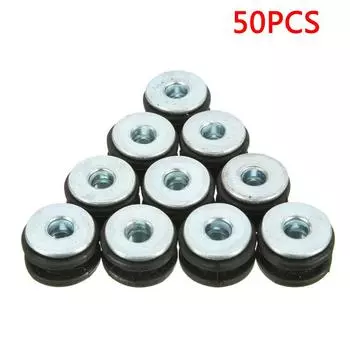 50 шт. Резиновые втулки для мотоциклетных болтов для обтекателя Honda Yamaha Suzuki Kawasaki