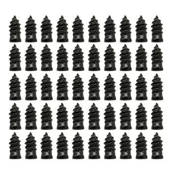 50 шт. резиновых гвоздей для ремонта шин, самостоятельный ремонт шин, гвоздей для быстрого ремонта проколов шин, инструментов для ремонта шин для грузовиков, скутеров, велосипедов