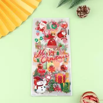50 шт. рождественских серий конфетных мешочков, подарочный пакет Санта-Снеговика, рождественские украшения 2024 года, рождественские подарочные пакеты, упаковочные материалы для печенья
