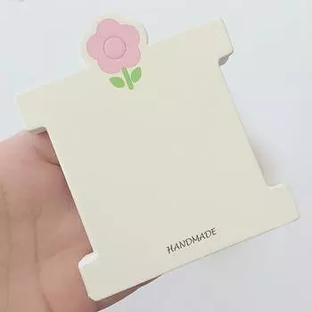 50 шт розовые цветочные карточки для заколки для волос ручной работы Diy ювелирные изделия