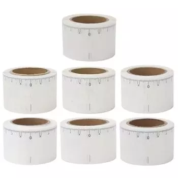 50 шт./рулон, микроблейдинг, линейка для бровей, одноразовая линейка для татуажа бровей, инструмент 3#