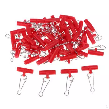 50 шт. рыболовные горки с крючками - L