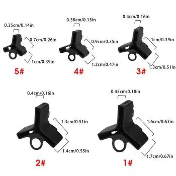 50 шт. рыболовные тройные крючки защитные чехлы шляпы рыболовные крючки тройные крючки чехлы рыболовные крючки рукава аксессуары рыболовный инструмент 5 белый