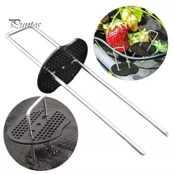 50 шт. садовых колышков с 50 шт. прокладок, оцинкованные стальные ландшафтные штыри, U-образные колышки для земли, заграждающие от сорняков, тканевые тенты с искусственным покрытием 50pcs