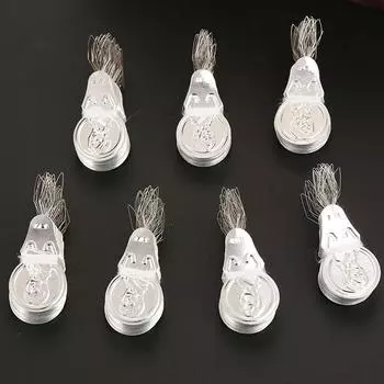 50 шт. серебряная проволочная петля DIY игольница нитевдеватель вставка стежков ручная швейная машина швейный инструмент нитевдеватель DIY аксессуары для рукоделия
