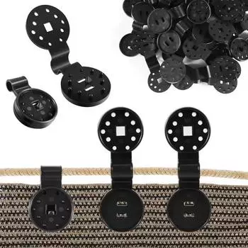 50 шт., сетчатая ткань для защиты от солнца, пластиковые зажимы, прочный, прочный, с фиксатором, держатель для сетки, аксессуары для теплиц 50pcs