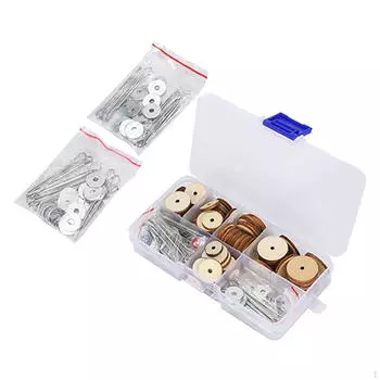 50 шт. шарниров для кукольных поделок, соединительные элементы, материалы для самостоятельного изготовления 12 мм, 14 мм, 16 мм, 18 мм, 20 мм