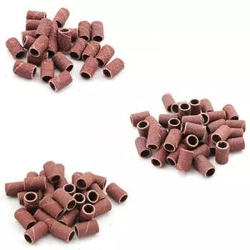 50 шт. шлифовальная лента, шлифовальный круг для дизайна ногтей, шлифовальная машина для педикюра «сделай сам», шлифовальная втулка 120