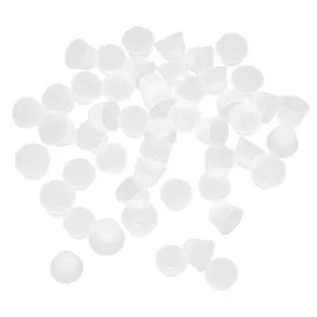 50 шт. Силиконовые беруши с шумоподавлением, многоразовые, водонепроницаемые беруши для защиты органов слуха L L