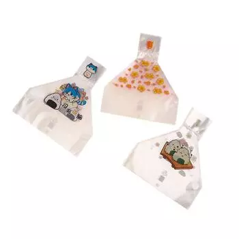 50 шт., симпатичный мультяшный японский треугольный рисовый шарик, одноразовая упаковочная сумка, обертки для нори, онигири, сумка для суши, аксессуары для бенто 4