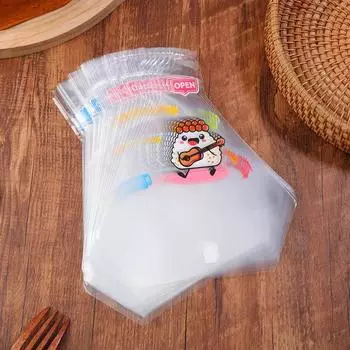 50 шт. симпатичный мультяшный треугольный рисовый шарик в японском стиле упаковочный мешок подарочный мешок с водорослями форма для суши инструменты для приготовления японской кухни